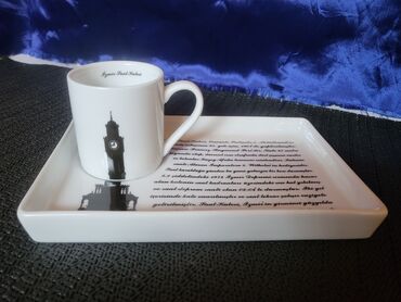 Kuhinjski setovi: Set nov za kafu,vintaz,porcelanski Pasabahce. Nov set,sve na njemu — 1