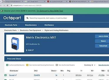 Multimetri: Analogni multimetar Metrix MX1 - Profesionalni ručni instrument sa — 5