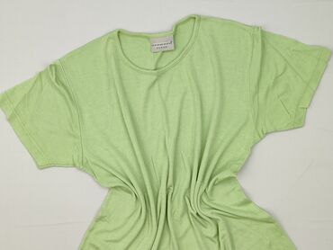 czarne t shirty z napisem: Women`s T-shirt, size 2XL (EU 44)