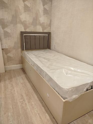 ortopedik matras: Yeni, Təknəfərlik çarpayı, Bazalı, Matras ilə, Siyirməsiz, Azərbaycan — 2