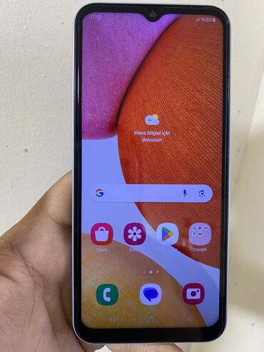 Samsung: Samsung Galaxy A14, 64 GB, rəng - Bənövşəyi, Barmaq izi, Face ID