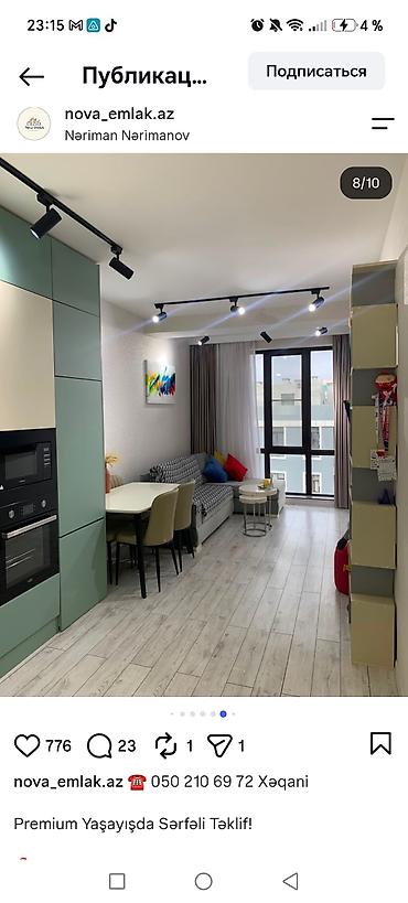 gence sadilli: Gənclikdə 3 otaqlı lüks mənzil satılır 📍 Gənclik metrosuna və ADA — 6