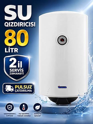 ariston ucuz: Ariston 80 l, Yeni, Kredit yoxdur, Pulsuz çatdırılma, Rayonlara çatdırılma — 1