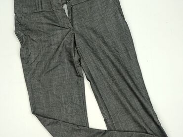 spodnie damskie zara: MAX, Material trousers for women, S (EU 36)