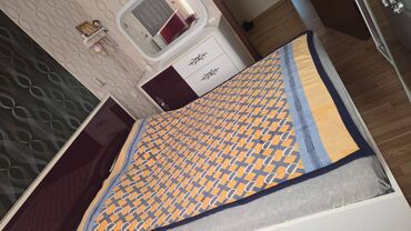 Yataq otağı dəstləri: İkinəfərlik çarpayı, 2 tumba, Dolab, Komod, İşlənmiş — 10