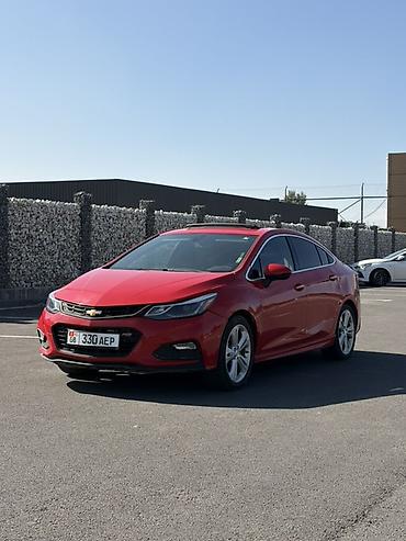 Chevrolet Cruze: 2017 г., 1.4 л, Автомат, Бензин, Седан