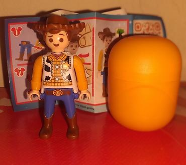 oyuncaq satisi: Kinderin Playmobil fiquru – “Vudi” kovboy, satılır və dəyişilir — 1