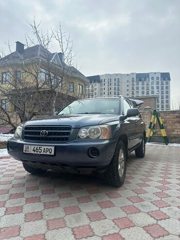 Toyota: Toyota Highlander: 2002 г., 3 л, Автомат, Бензин, Внедорожник