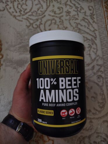 samyun wan faydaları: 1. UNIVERSAL 100% BEEF AMINOS – Təmiz əzələ üçün təmiz güc!