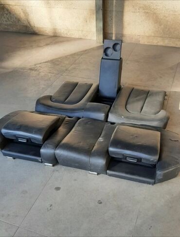 сидения ауди: Заднее сиденье, Кожа, Mercedes-Benz 2000 г., Б/у, Оригинал, Германия
