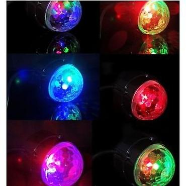 Другое освещение: Диско-шар цветомузыкальный 7 цветов и 12 режимов Создаёт эффект — 2