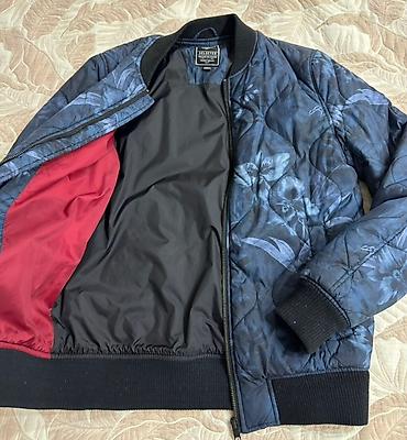 soft shell: Бомбер SELECTED с стеганым утеплением и флоральным принтом — 2