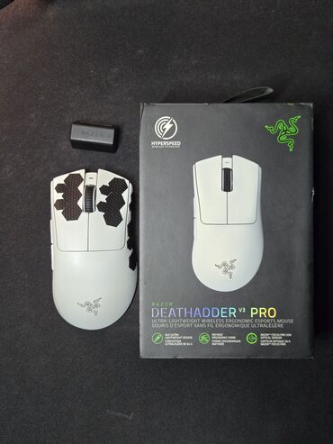 delux m800 pro: Продаю игровую мышь Razer deathadder v3 pro. Состояние хорошее, все