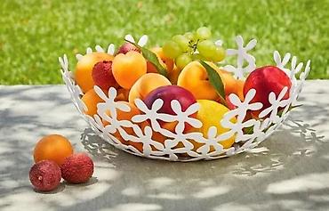 Ostali kućni dekor: ERNESTO korpa za voće, metalna - Materijal: metal (gvožđe), bez BPA - — 2