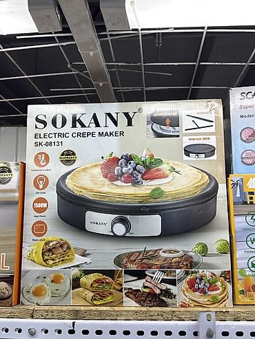 жарка блинов: Электрическая блинница SOKANY SK-08131 - Тип: электрическая — 1