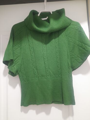 only košulje: M (EU 38), Wool, color - Green