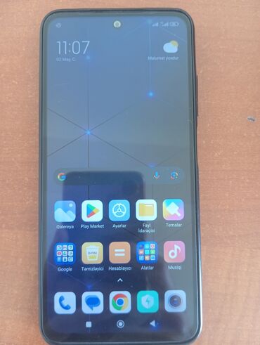 Poco: Poco M3 Pro 5G, 128 GB, rəng - Göy, Sensor, Barmaq izi, Face ID