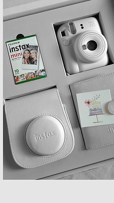 iphone 12 dubai: Fujifilm Instax Mini 12 dəst - Rəng: ağ - Kamera: Fujifilm Instax — 1