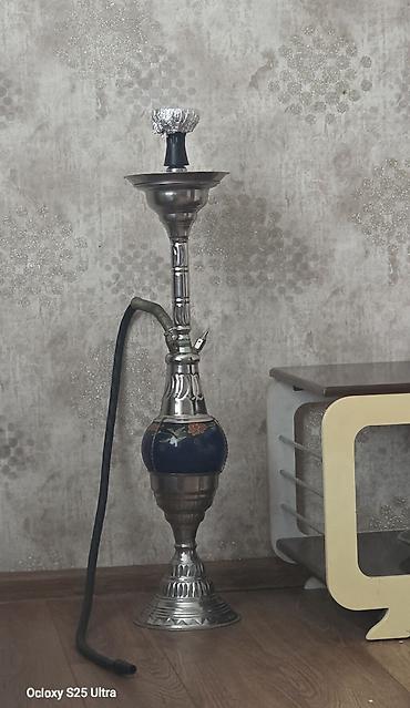 Metaldan hazırlanmış nərgilə - Klassik şərq üslubunda dizayn: parlaq lalafo.az -da Metaldan hazırlanmış nərgilə - Klassik şərq üslubunda dizayn: parlaq