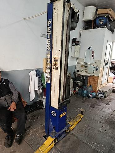 avtomobil servisi: PETES markalı avtoyuma/servis üçün avtomobil qaldırıcı - Tip: Tək — 2