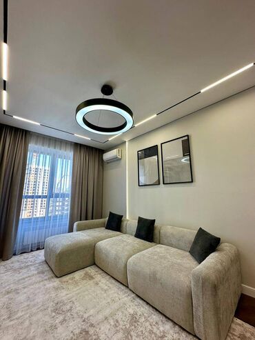 2 комнатные квартиры в бишкеке продажа: 2 комнаты, 54 м², Элитка, 8 этаж, Дизайнерский ремонт
