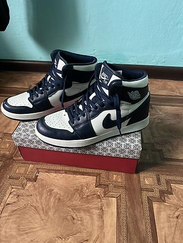 dunk low: Мужские кроссовки, 41.5, 42, Air Jordan, Б/у, цвет - Синий, Самовывоз, Платная доставка — 7