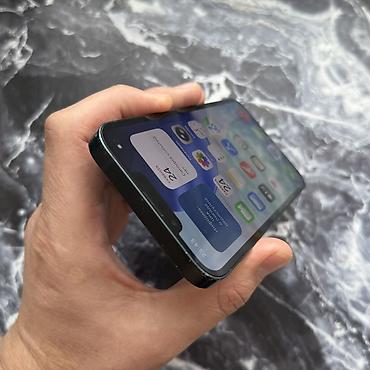 Apple iPhone: IPhone 13, Б/у, 128 ГБ, Midnight, Защитное стекло, Чехол, 91 % — 16