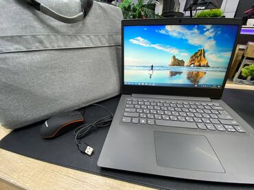 Ноутбуки и нетбуки: Ноутбук, Lenovo, 8 ГБ ОЗУ, AMD Ryzen 3, 14 ", Б/у, Для несложных задач, память HDD + SSD