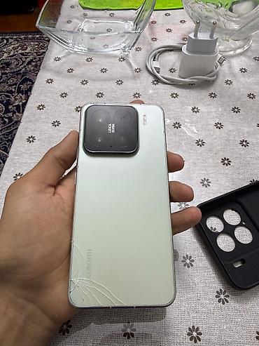 cd disk: Xiaomi, 15, Б/у, 512 ГБ, цвет - Зеленый, 2 SIM — 2
