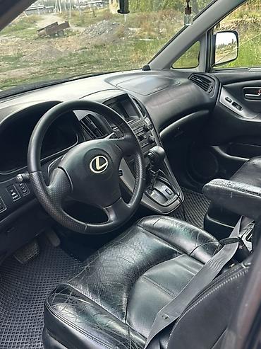 кожаный сиденья: Lexus RX: 2001 г., 3 л, Автомат, Газ, Кроссовер — 7