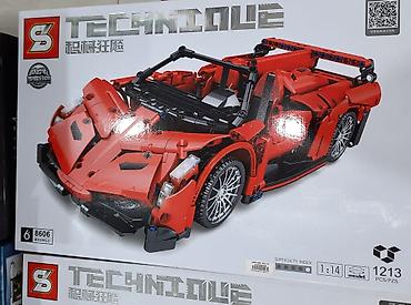 maşın oyuncaqları: Konstruktor Lego "Pultlu Oyuncaq Maşın"🚗 🔹️Həm pult 🎮, həm də — 6