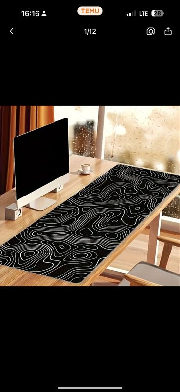 hard disk notebook: Gaming və ofis üçün mousepad. Böyük ölçülüdür. Yenidir. 90x40 sm dir