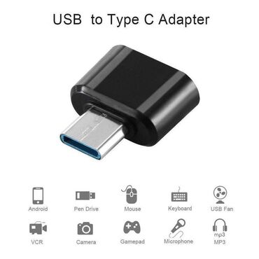 купить подставку для ноутбука: Адаптер для USB-флешек (USB to Type-C). Новый