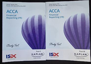 Kitablar və jurnallar: ACCA Financial Reporting (FR) tədris materialları – Kaplan Publishing — 1