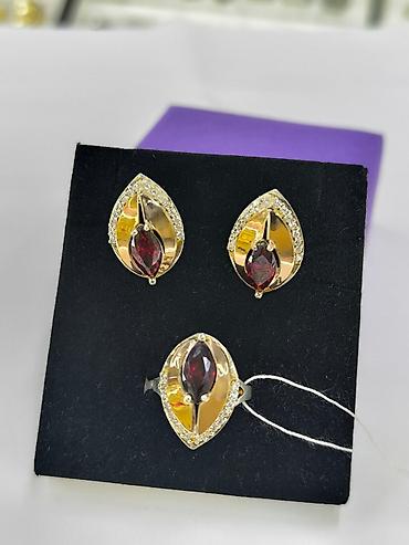 Серебряные наборы украшений: Набор украшений, Проба 925, Женские, Новый — 13