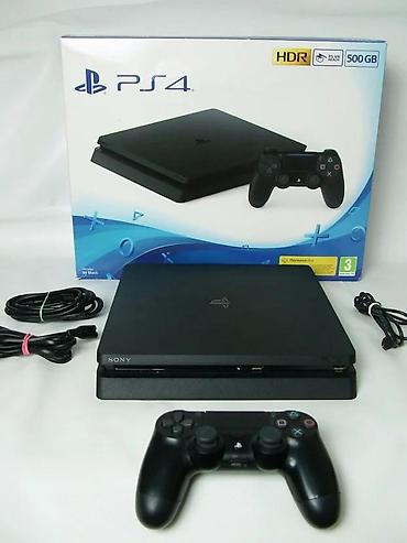 second hand shop electronics: Sony Playstation 4 – Slim model 1TB (najnovija verzija). Odlično — 2