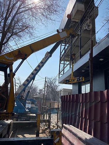 строительный лифт: Автокран Кран Като Стрела 21 м 5 тонн Услуги крана Манипулятор — 6