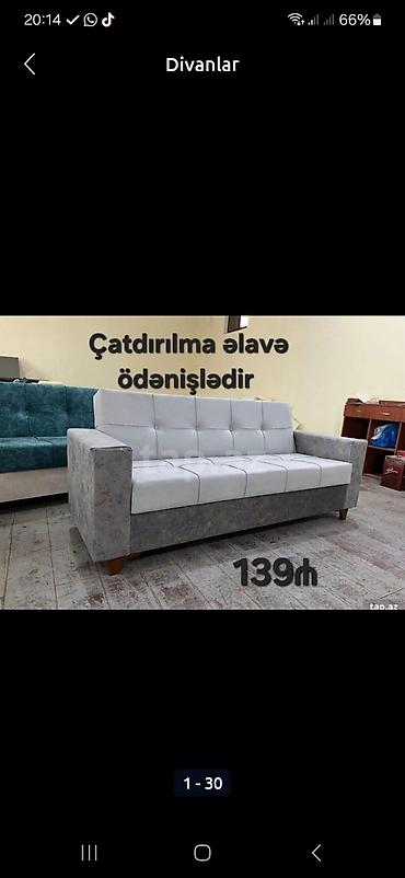 Divanlar: Divan, Yeni, Açılan, Bazalı, Parça, Ödənişli çatdırılma — 10