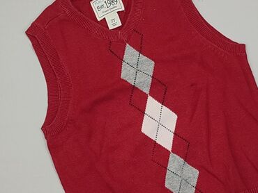 sweterki bordowe: Sweterek, 1.5-2 lat, 86-92 cm, stan - Zadowalający