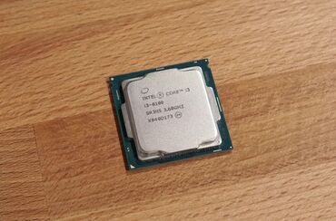 kompüterlər satisi: Prosessor Intel Core i3 8100