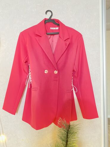 пиджак розовый: Пиджак, Классическая модель, S (EU 36)