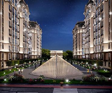 Продажа квартир: 1 комната, 48 м², Асанбай мкр Элитка, 1 этаж, ПСО (под самоотделку) — 1
