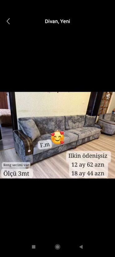 mebel modelleri: Divan