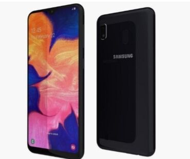 Digər mobil telefonlar: Samsung Galaxy A10, rəng - Qara, Barmaq izi