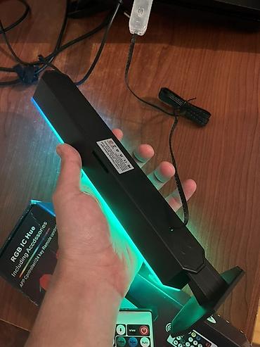 dekor masa: RGB masa işıq sütunu – pultla idarə olunan atmosfer lampası - RGB IC — 5