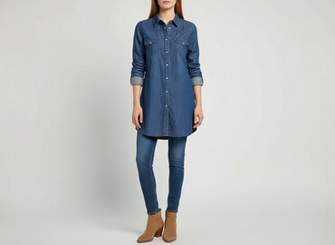 sukienka tunika boho: Women`s tunic, size S