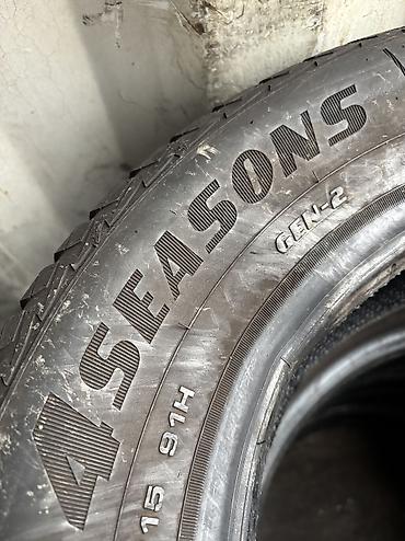 Шины: Шины 195 / 65 / R 15, Всесезонная, Б/у, Пара, Легковые, Германия, Michelin — 13