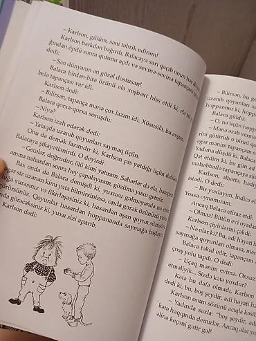 Bədii ədəbiyyat: Məhsul: Kitab – “Damda yaşayan Karlson yenə də dəcəllik edir” Müəllif — 3