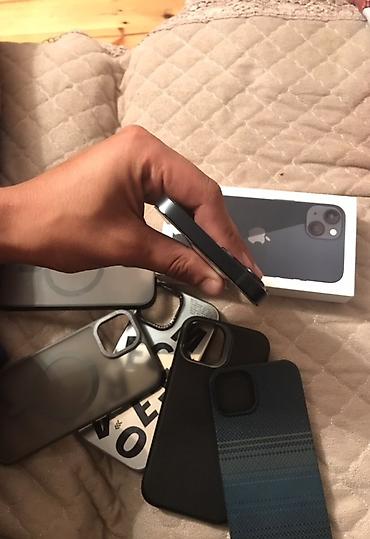 iphone case: IPhone 13, 128 GB, Midnight, Simsiz şarj, Face ID — 6