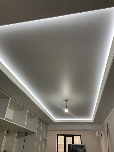 Натяжной потолок: Натяжной потолок Глянцевое, Матовое, 3D потолки Бесплатная консультация, Бесплатный замер, Гарантия — 15